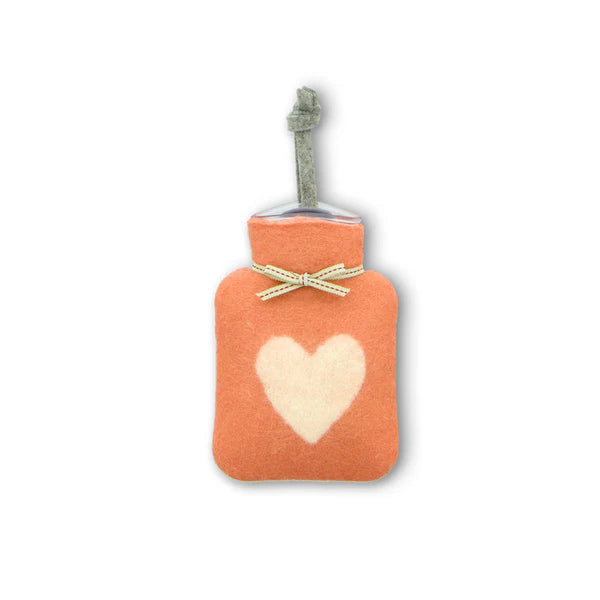 Dorothee Lehnen Mini Hot Water Bottle 0.2L – Heart Motif