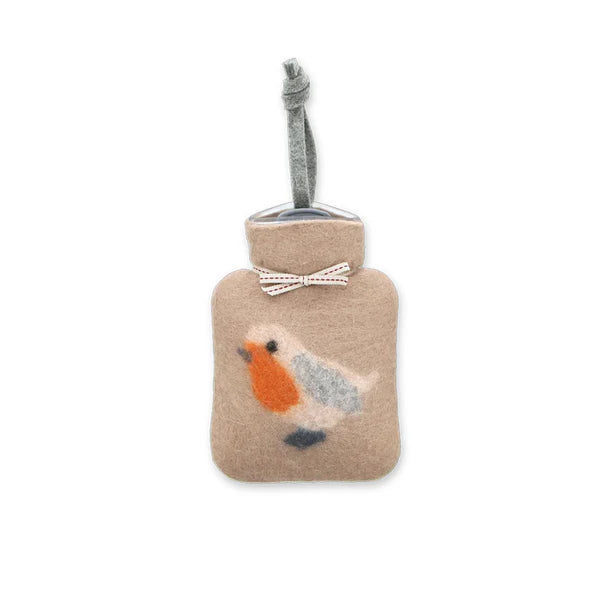 Dorothee Lehnen Mini Hot Water Bottle 0.2L – Robin Motif, Blind Date
