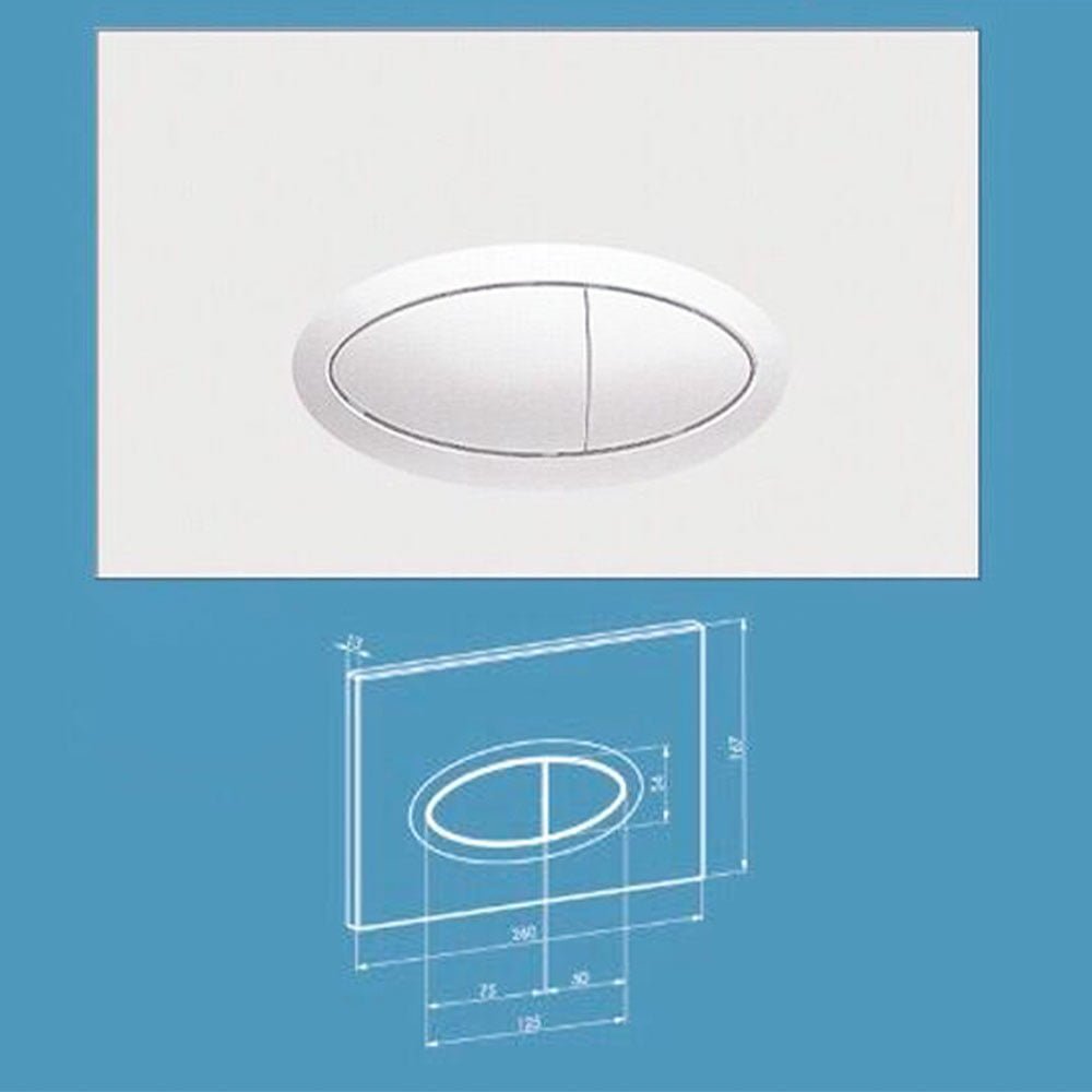 Flush Button 3/6 Lt Models