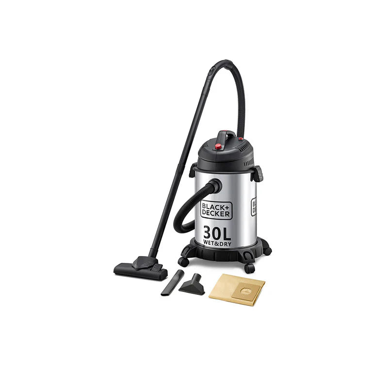Black+Decker 1400W 30L Wet & Dry Vacuum Cleaner