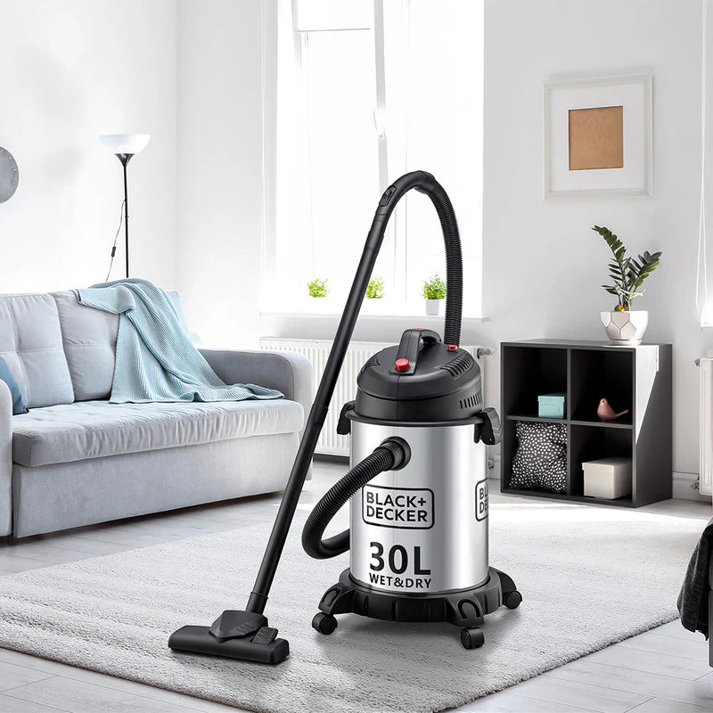 Black+Decker 1400W 30L Wet & Dry Vacuum Cleaner
