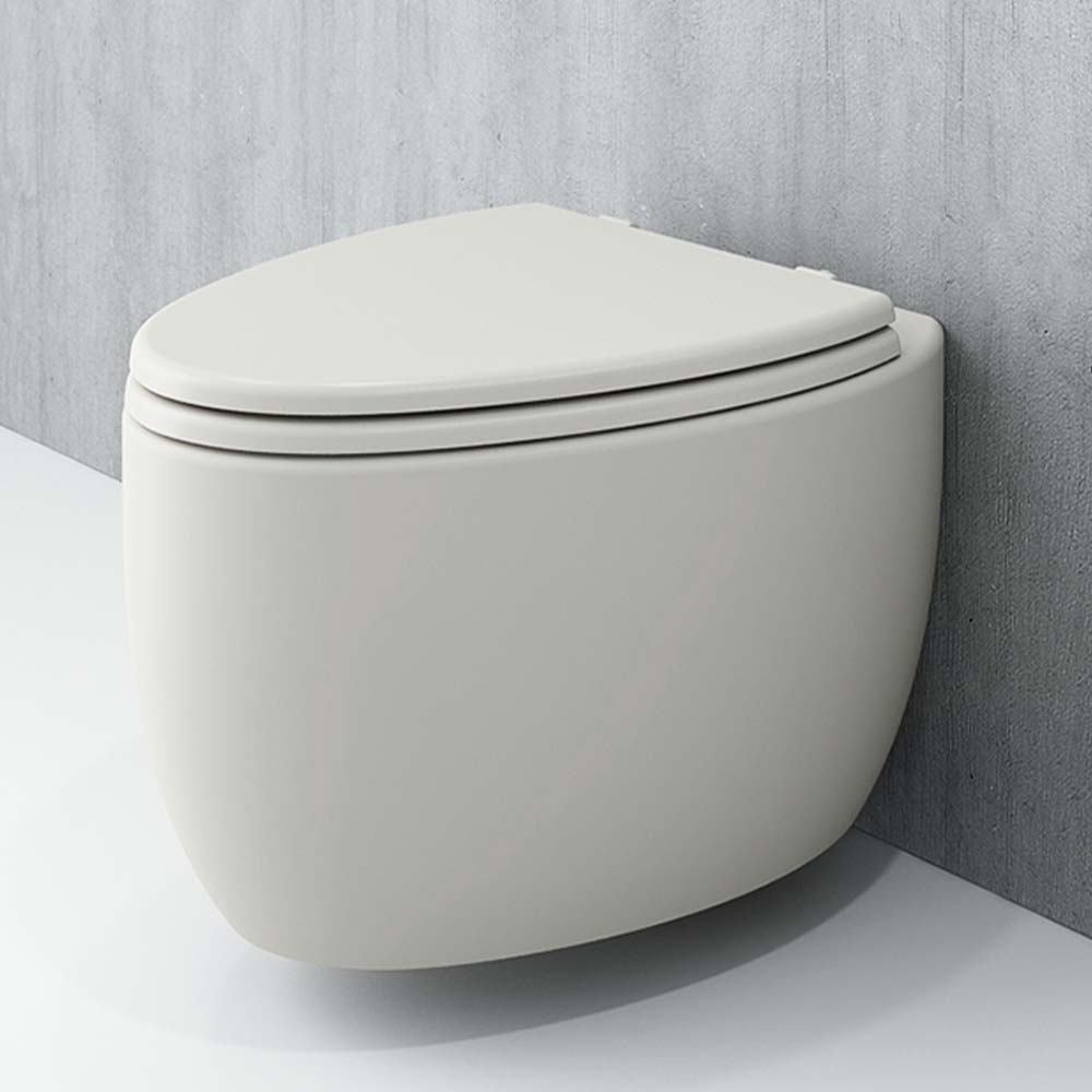 Etna Wall Hung Wc Pan Toilet (combo)