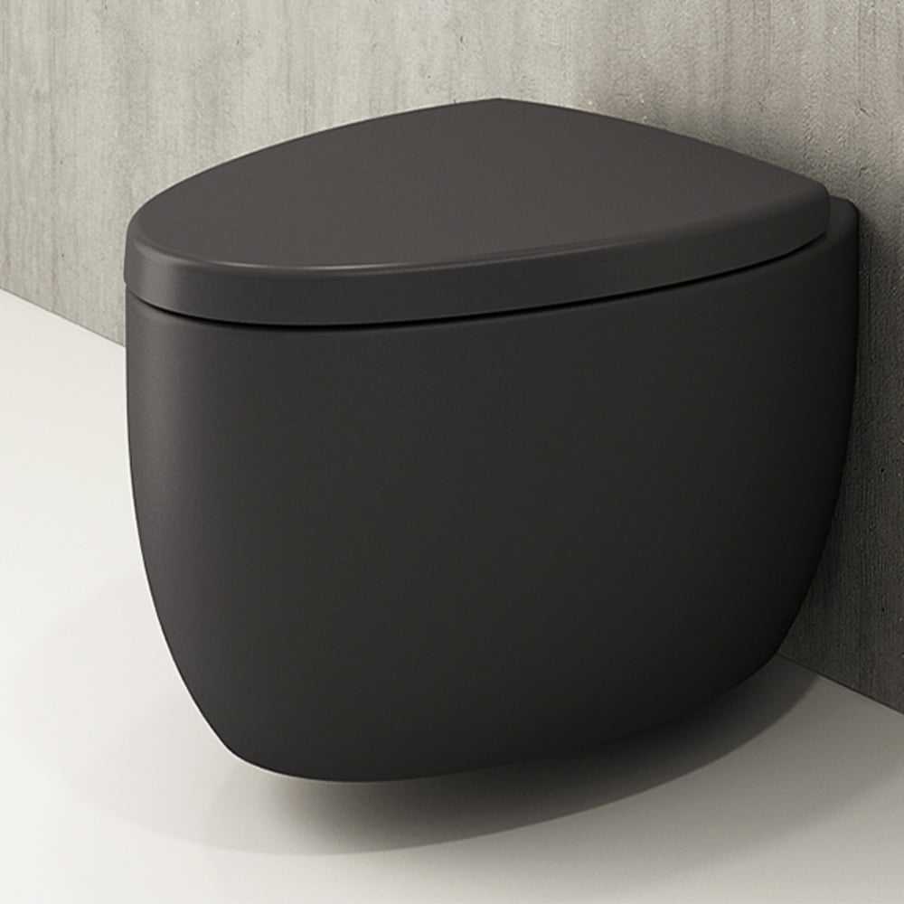Wall Hung Wc Pan Etna Mat Antracite