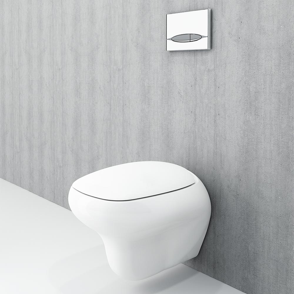 Wall Hung Wc Pan-rimless Fenice