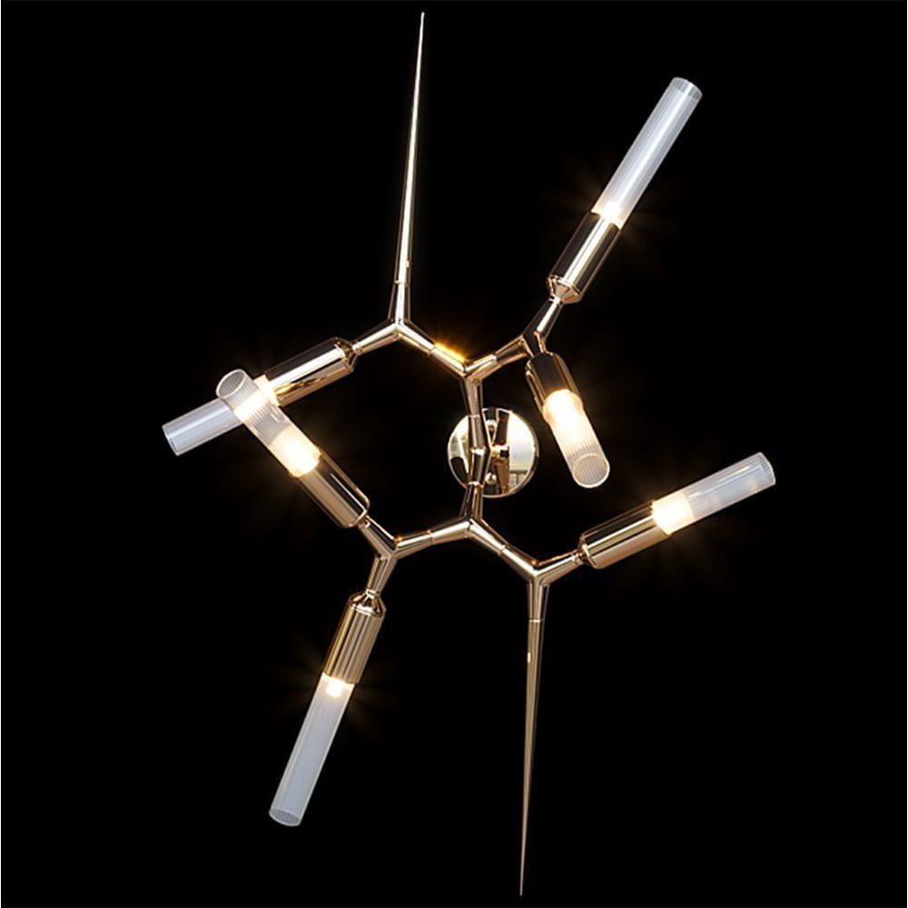 Modern Roll Hill Agnes Tube Led Chandelier Wall Lamp
