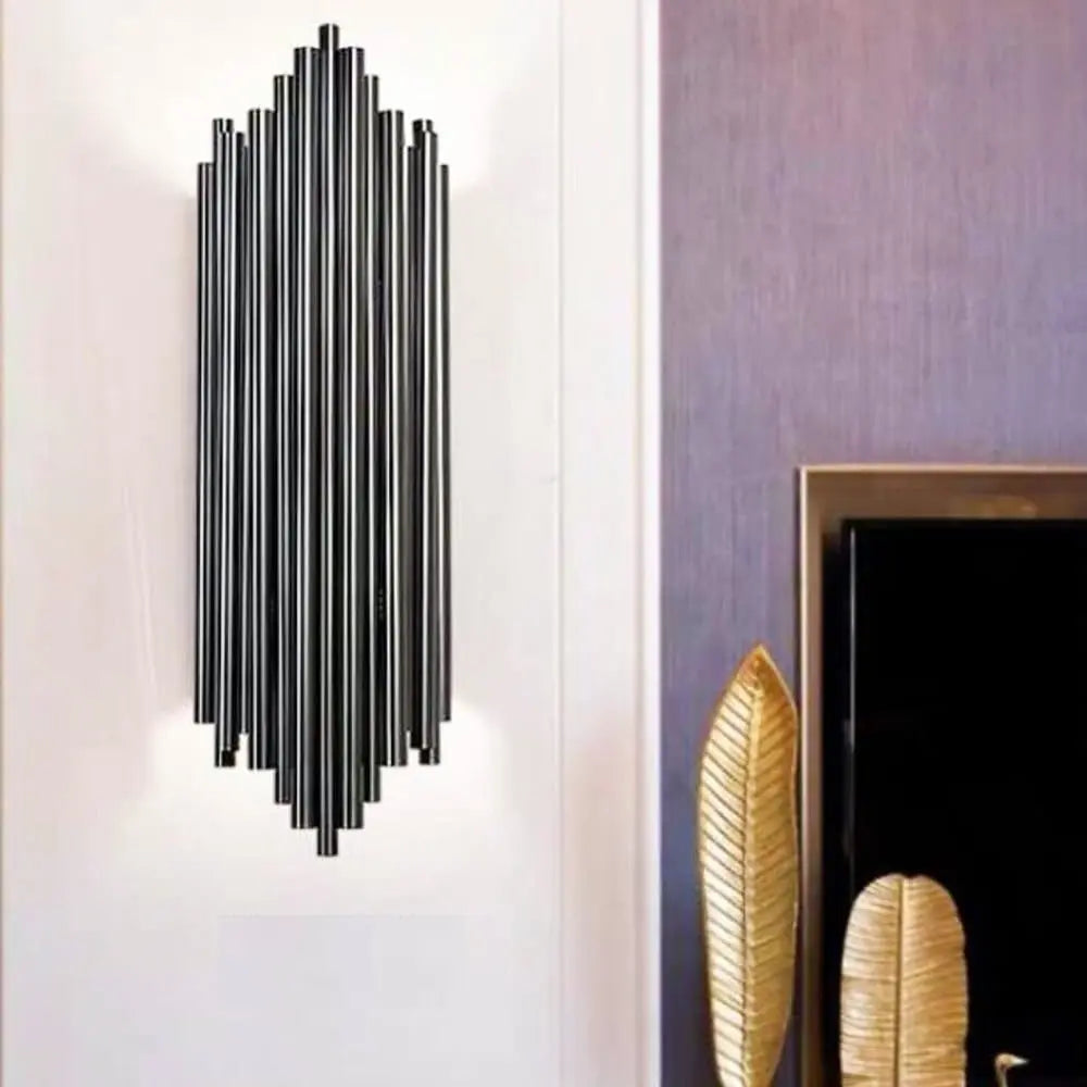 Modern Wall Mounted Down Lighting Flute Crystal Wall Lamp BoB Lights