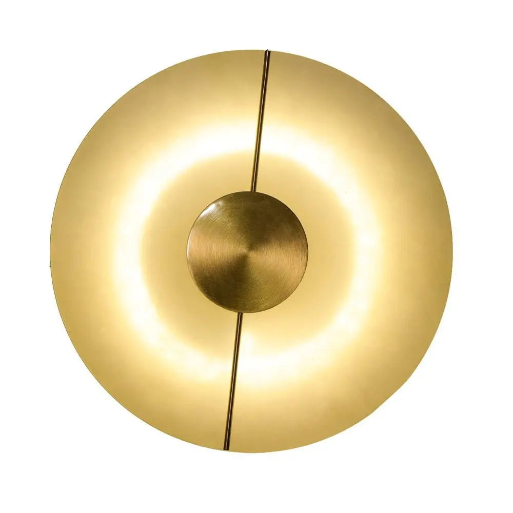 Modern Wall-mounted Simple Copper And Marble Led Wall Lights BoB Lights