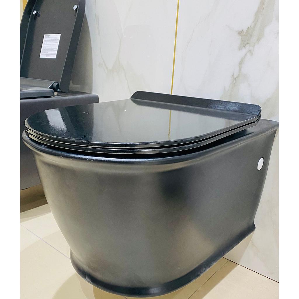 Wall-Hung Toilet – BX-996 (Matt Black):