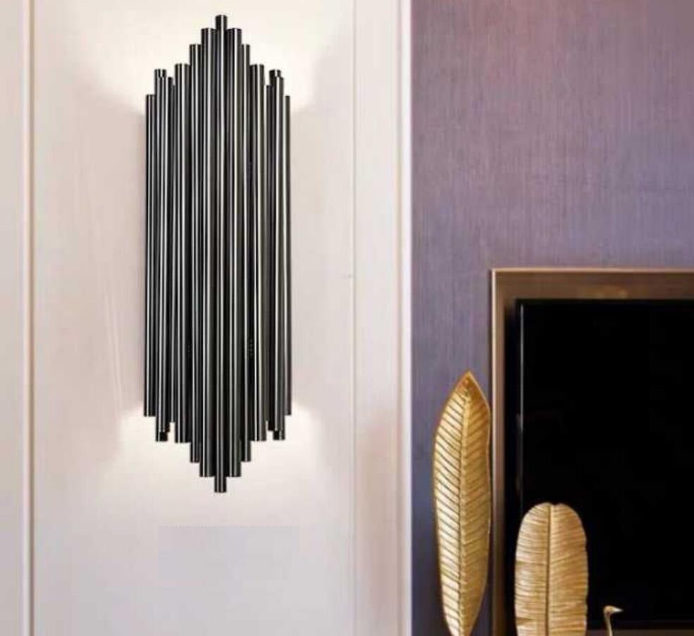 Wall Lamp - 10046W Black