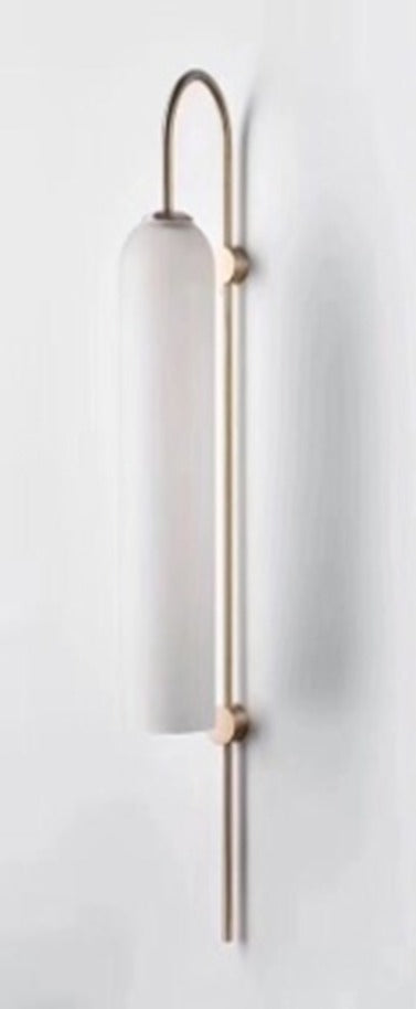 8120W Silver Wall Sconce