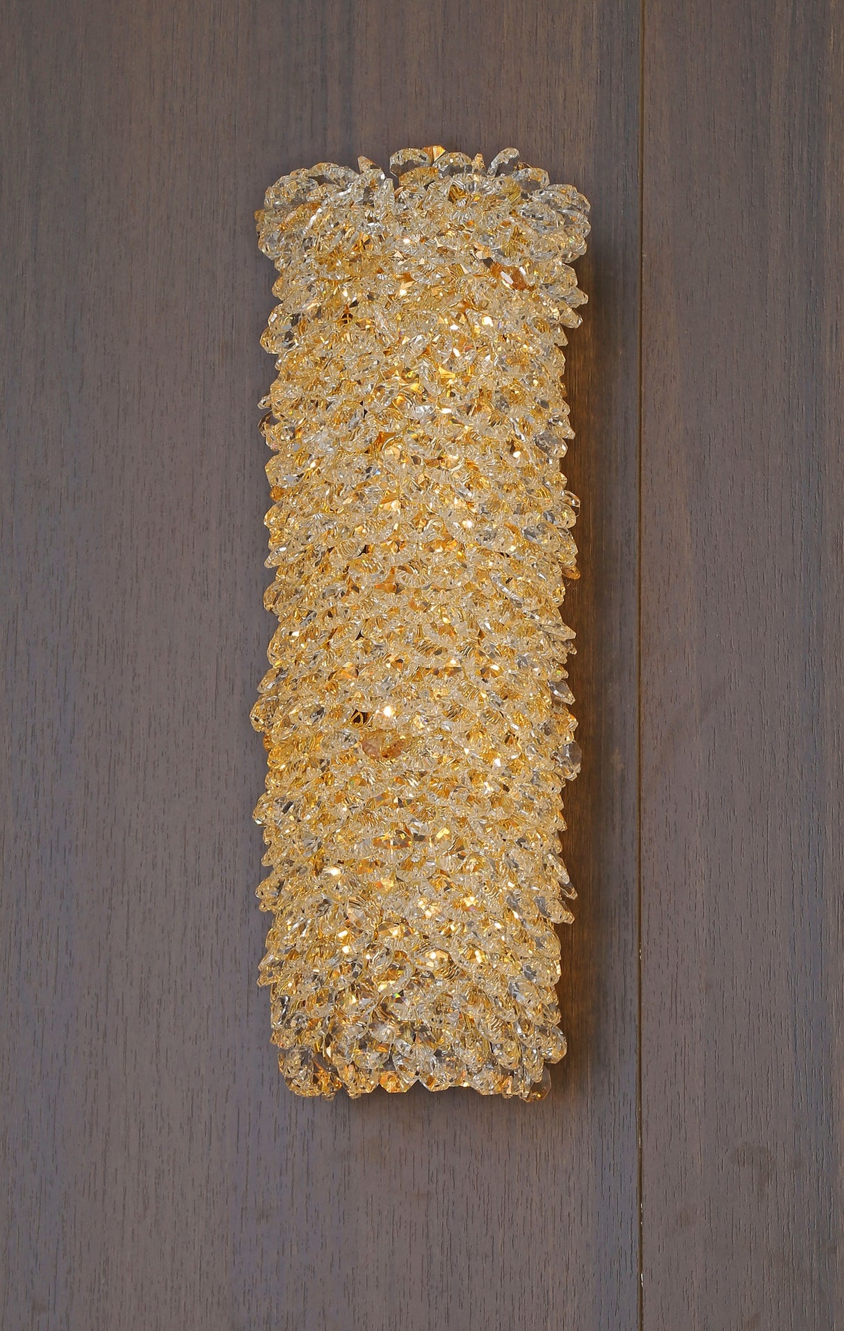 Crystal Wall Light Gold