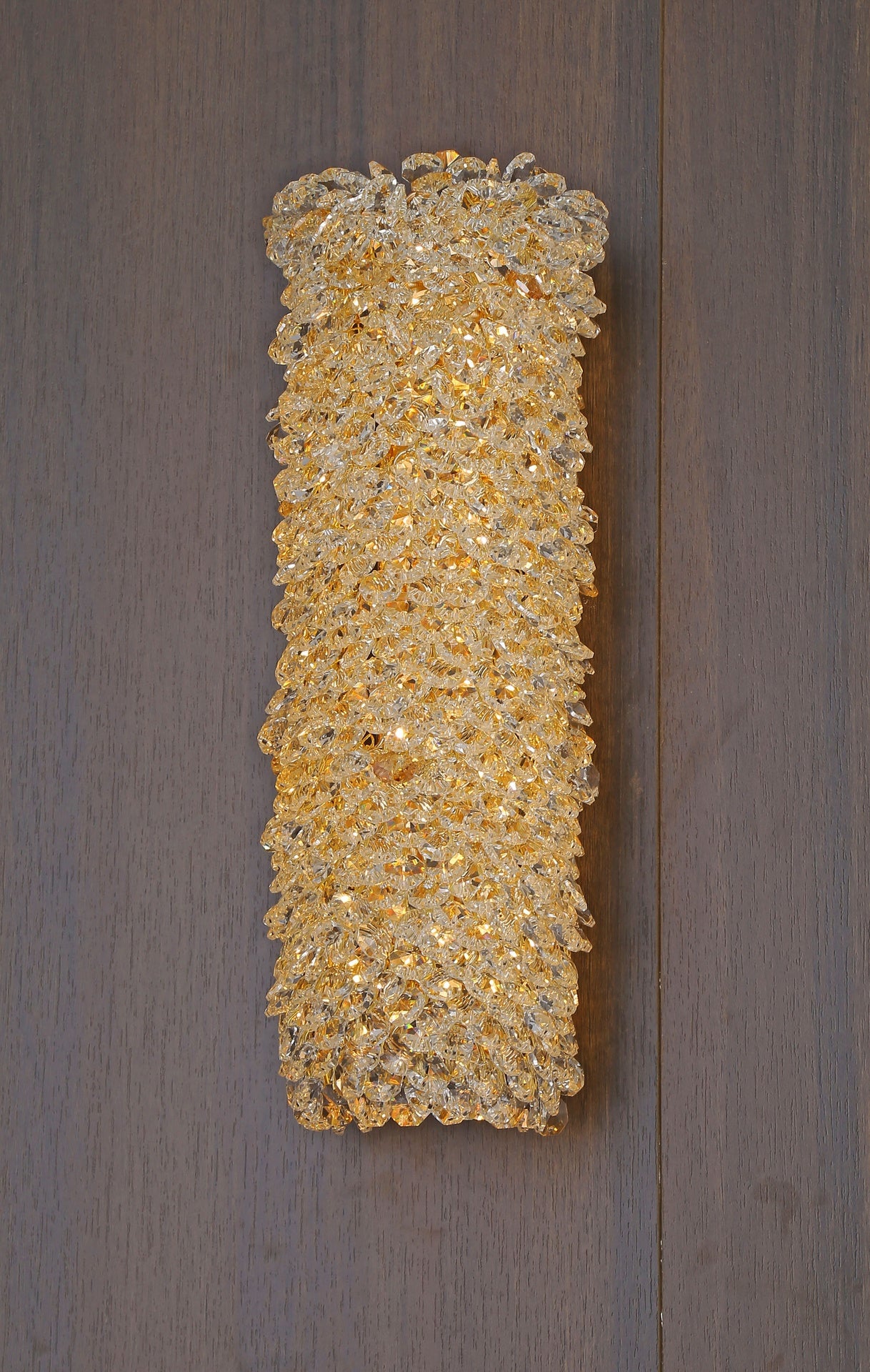 Crystal Wall Light Gold
