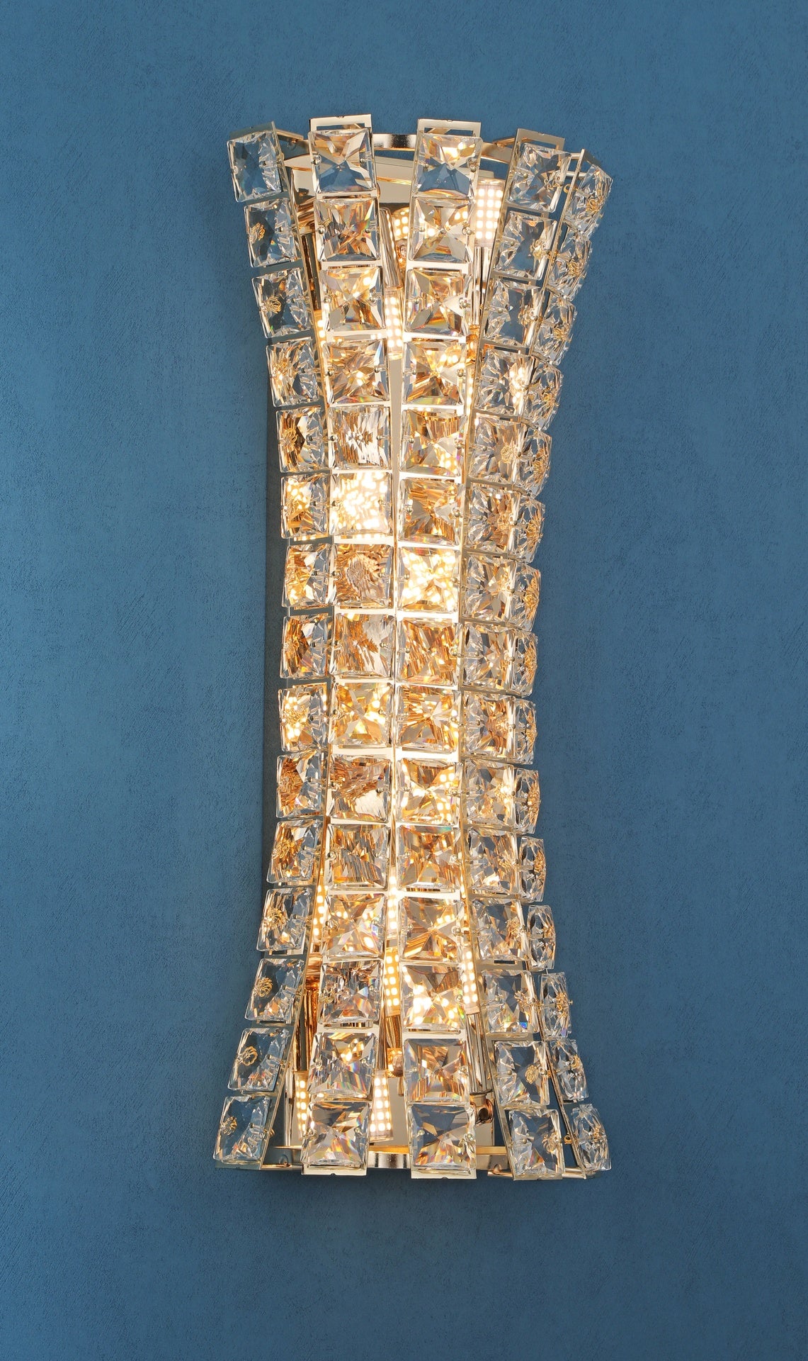 Wall Light 9655 - Gold K9 Crystal