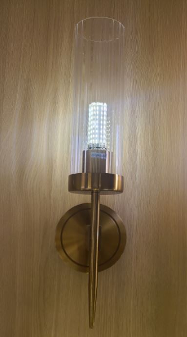 Wall Light 9837-1W - Brass Gold