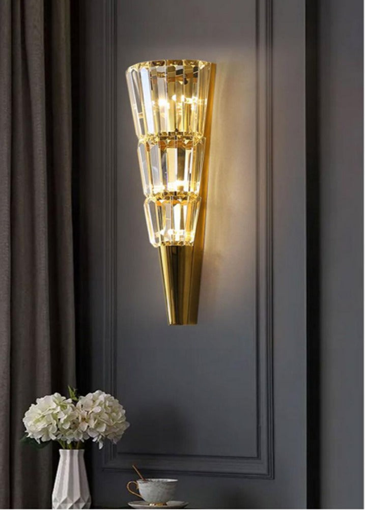 OMB0911 D17 Crystal Wall Light