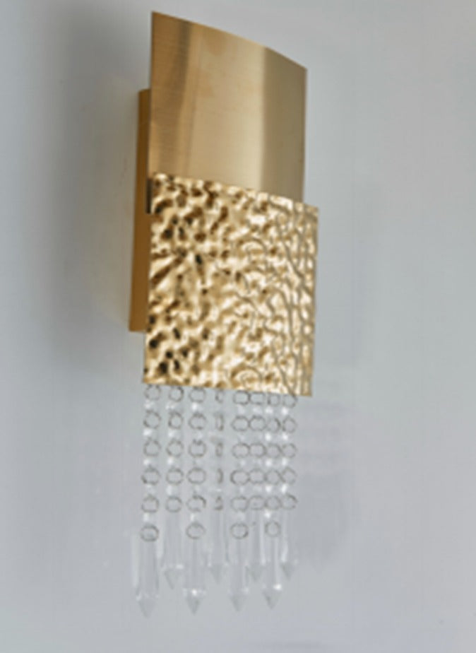 16×40cm Antique Brass Wall Light (OMW19005/2WL)