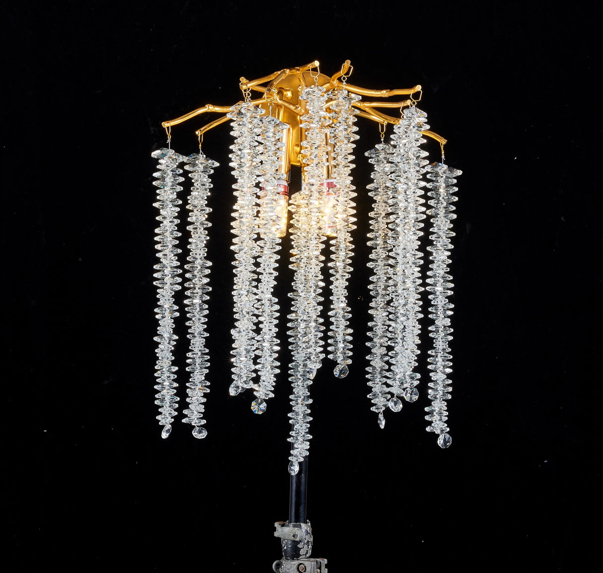 OMG0824 D45cm Silver Wall Lamp