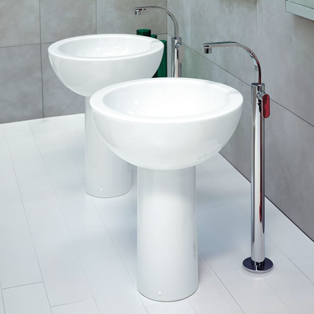 Fonte Wash Basin Full Pedestal