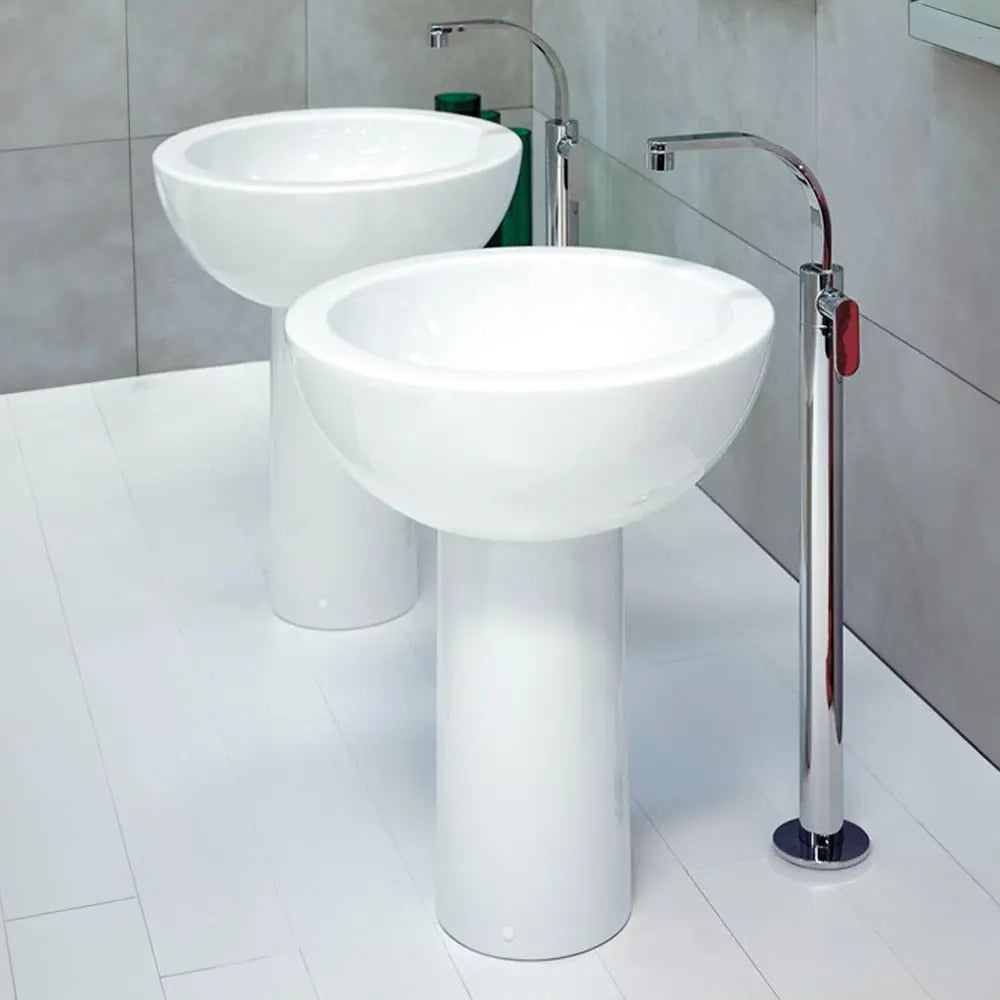 Fonte Wash Basin Full Pedestal BuyonBudget