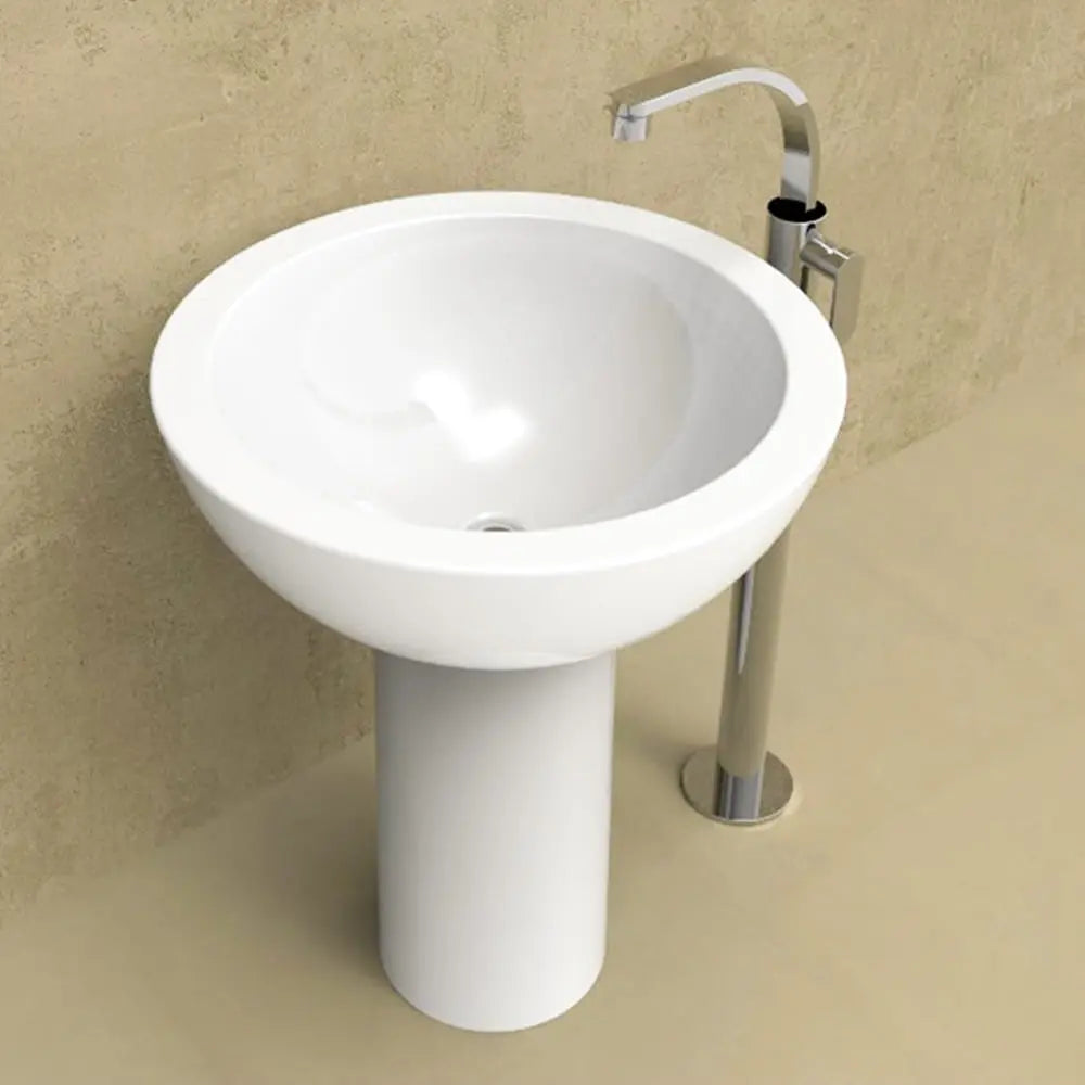 Fonte Wash Basin Full Pedestal BuyonBudget