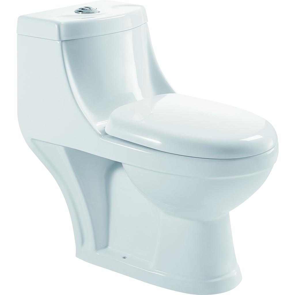 One-Piece Wash Down Toilet – Model New-5527 (39849):
