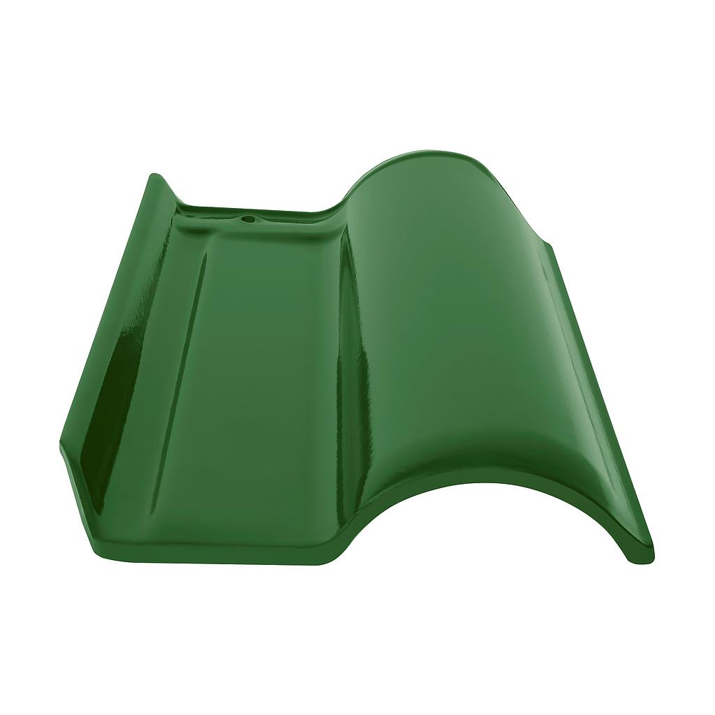 Wave Roof Tile – Islamic Green