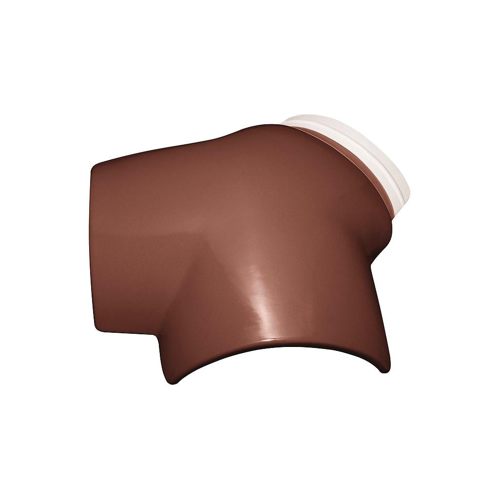 Wave Roof Tile – Threeway Burgundy: