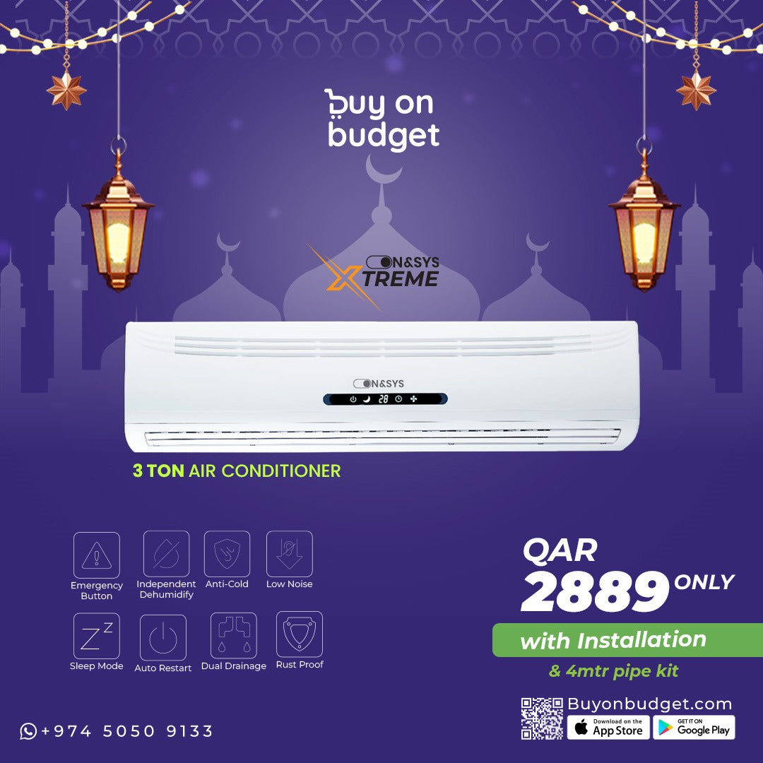 On & Sys 3 Ton Air Conditioner
