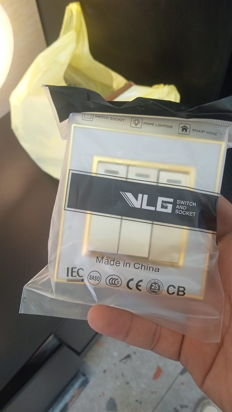 3 Gang Switch Glossy