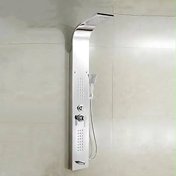 Rainfall Shower Panel – Modern Wall-Mounted Rain Shower System