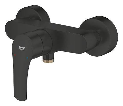 GROHE Eurosmart Single-Lever Shower Mixer – Matte Black | 335552433