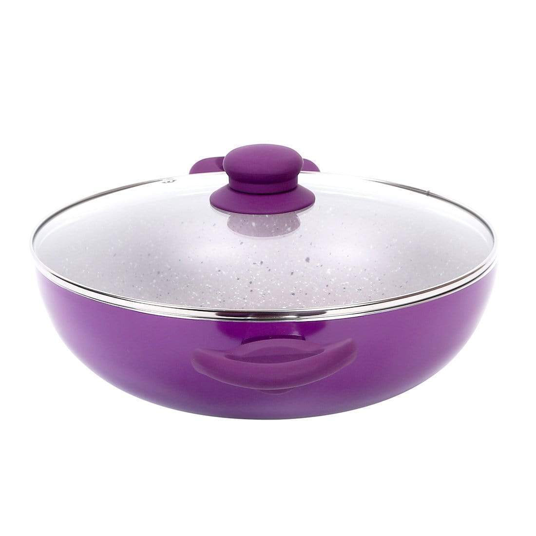 Wonderchef Royal Velvet Wok With Lid