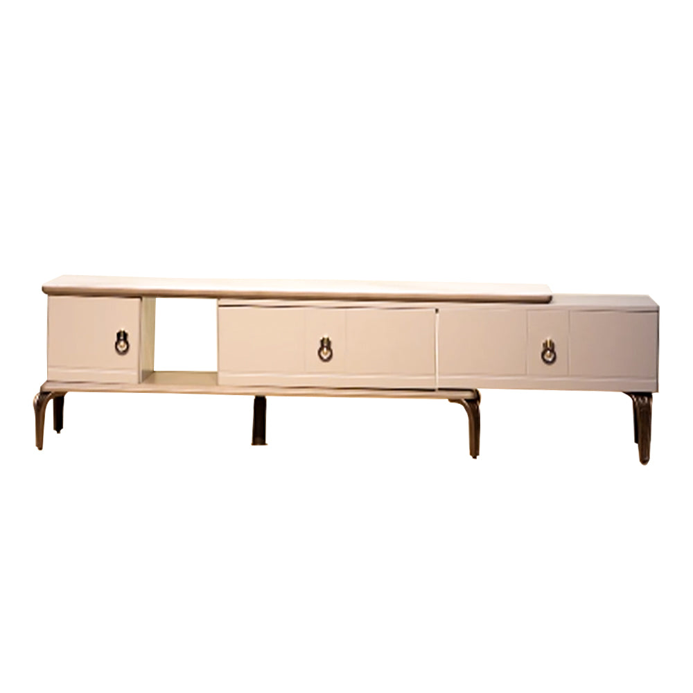 Wooden Tv Console White - M-150 (1set-2box)