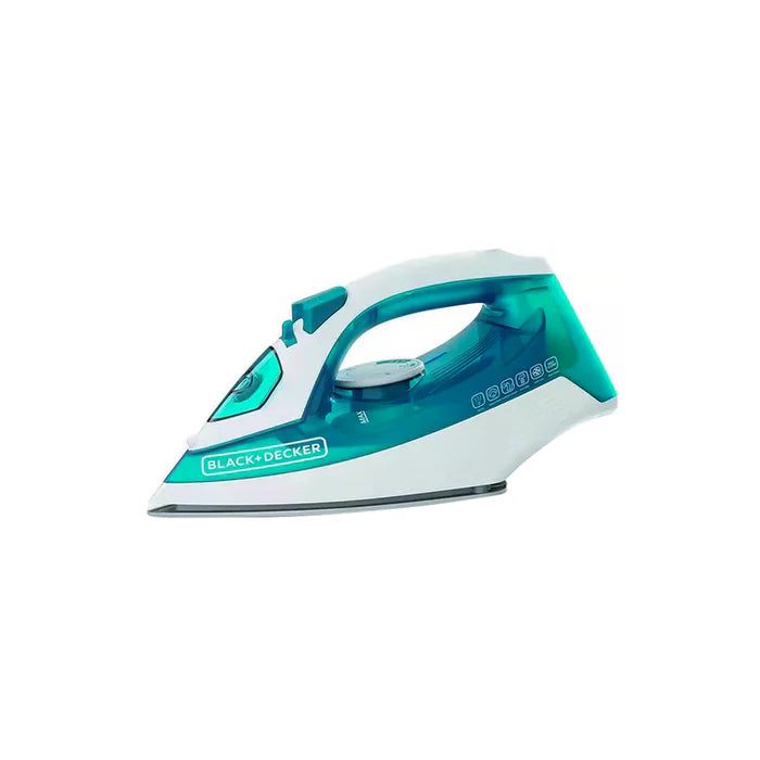 Black+Decker 1600W Steam Iron With Nonstick Soleplate