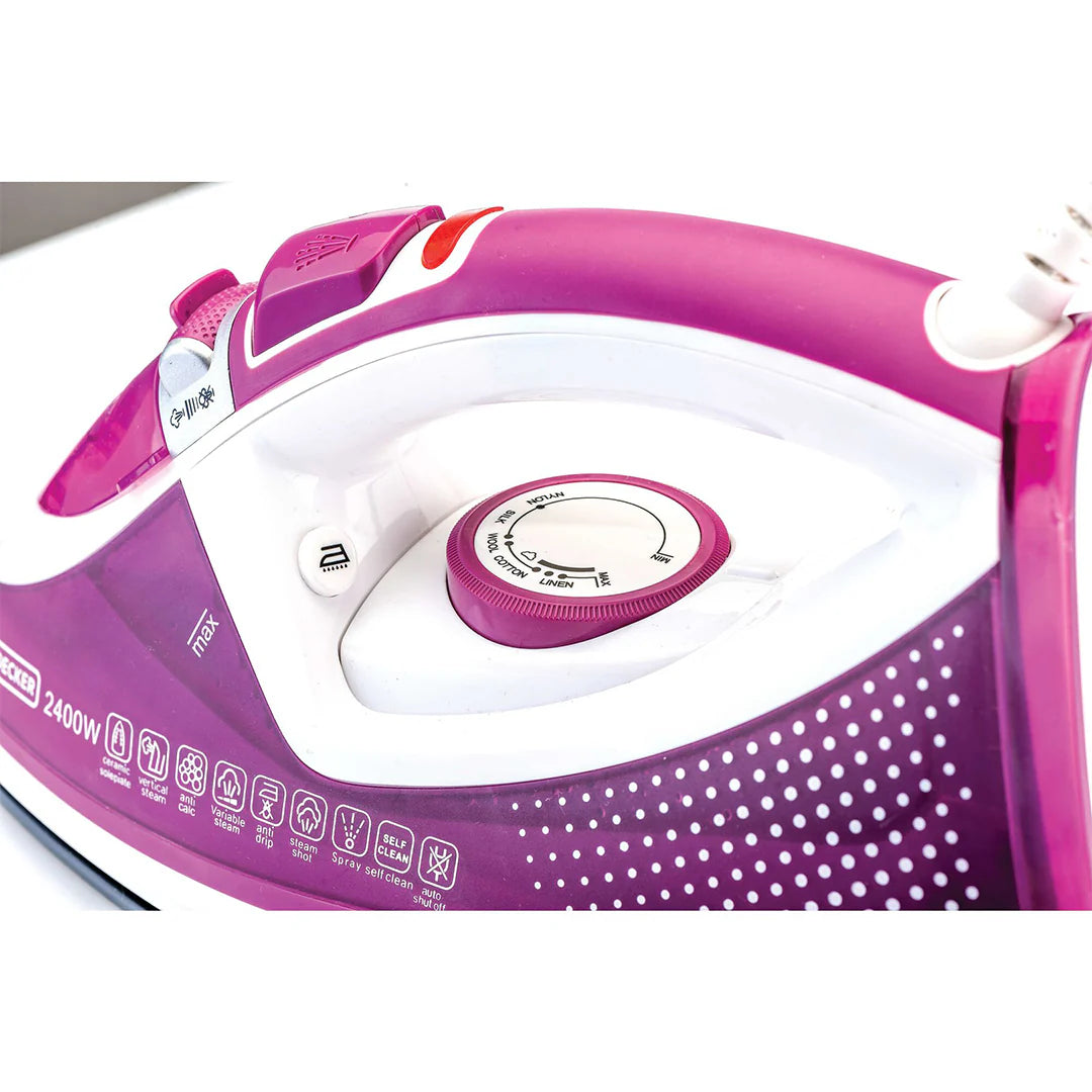 Black+Decker 2400W Steam Iron