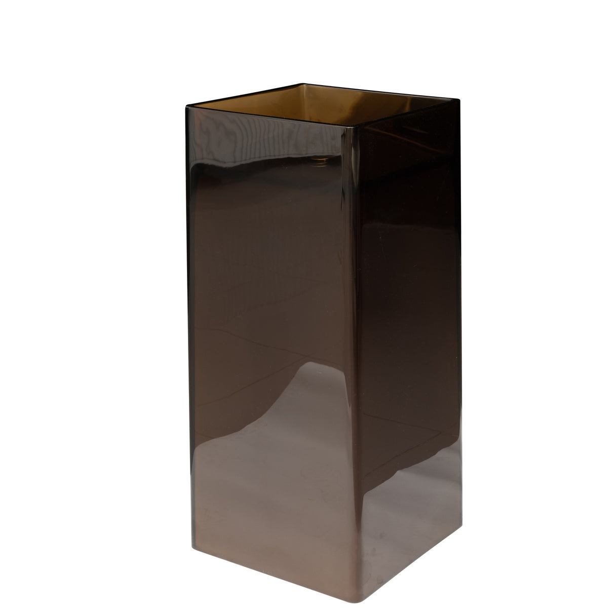 YL5005B – Glass Pedestal Basin (Coffee Black)