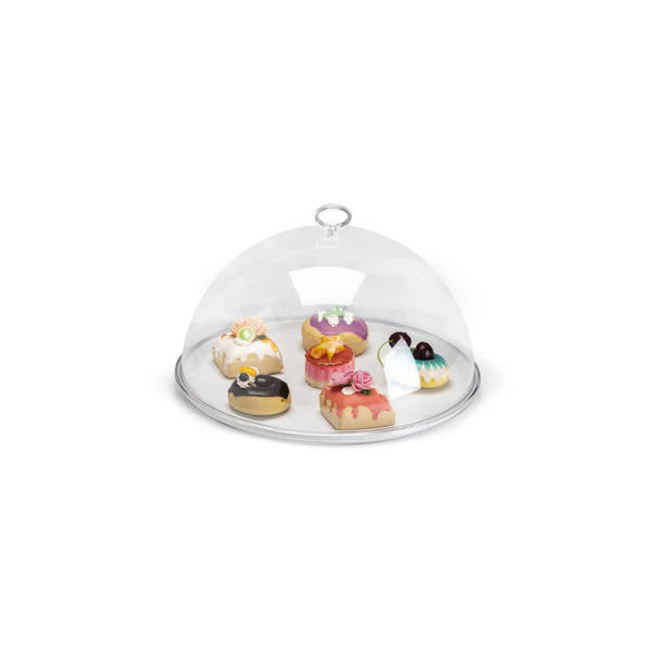 Alkan Melamine Serving Plate With Pc Cover