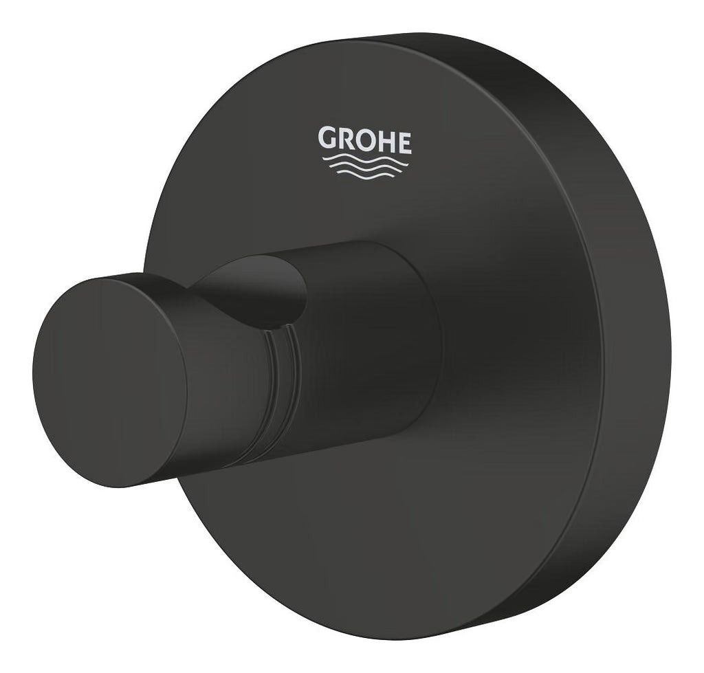 GROHE Essentials Robe Hook Matte Black 1024602430