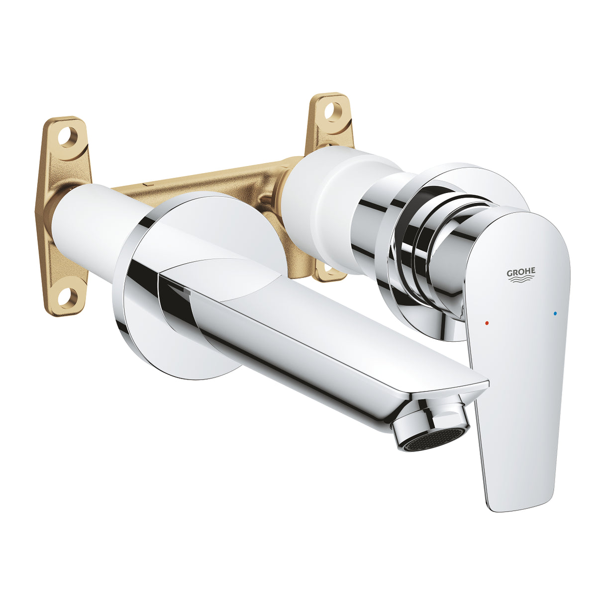 GROHE BauEdge Two-hole Basin Mixer 20474001