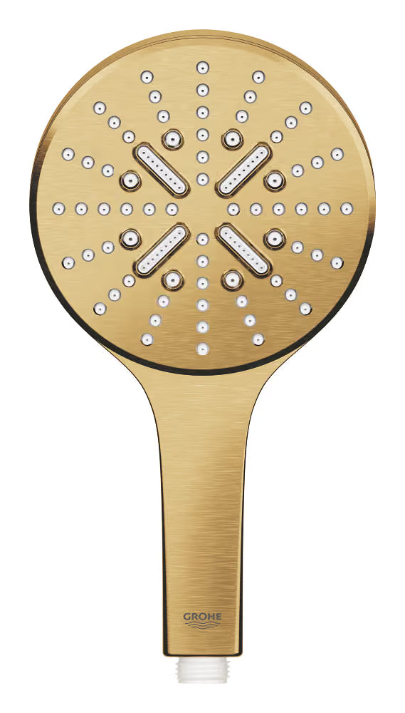 GROHE Rainshower SmartActive 130 Hand Shower, 3 Sprays – 26574GN0