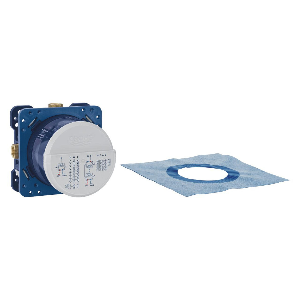 صندوق التثبيت العالمي GROHE Rapido SmartBox 1/2 بوصة