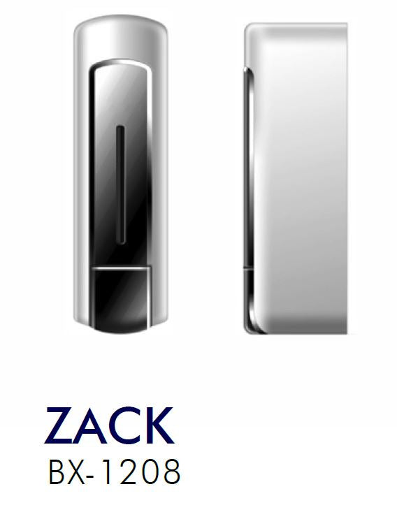 ZACK BX-1208 Chrome Wall-Mounted Soap Dispenser