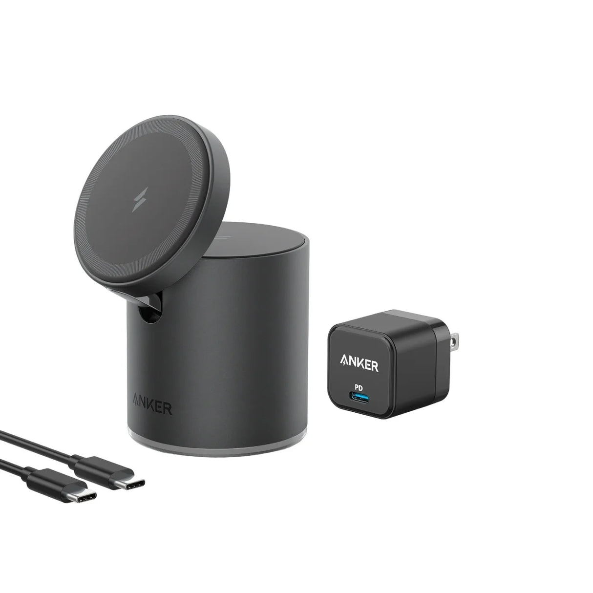 Anker 623 Magnetic Wireless Charger (MagGo) -Black (B2568211)