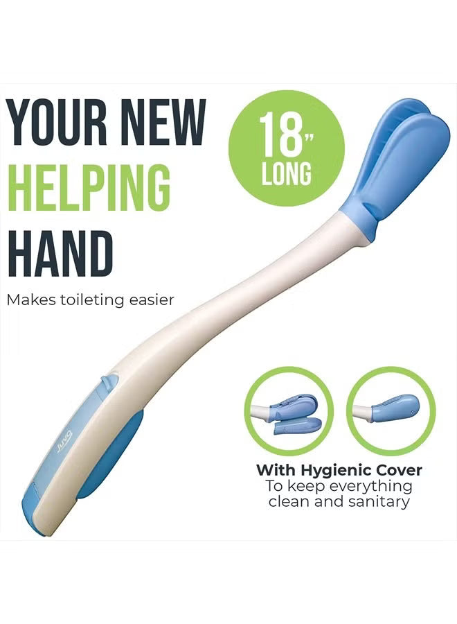 Toilet Aid – 18” Long Reach Personal Wiping Aid