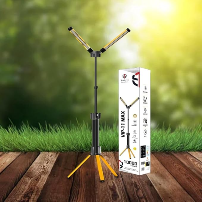 Toby’s VIP-11 MAX 4000mAh Camping Light – Portable Outdoor Party & Picnic Lamp