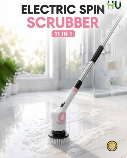HHO-1005 HU Electric Spin Scrubber 11-in-1