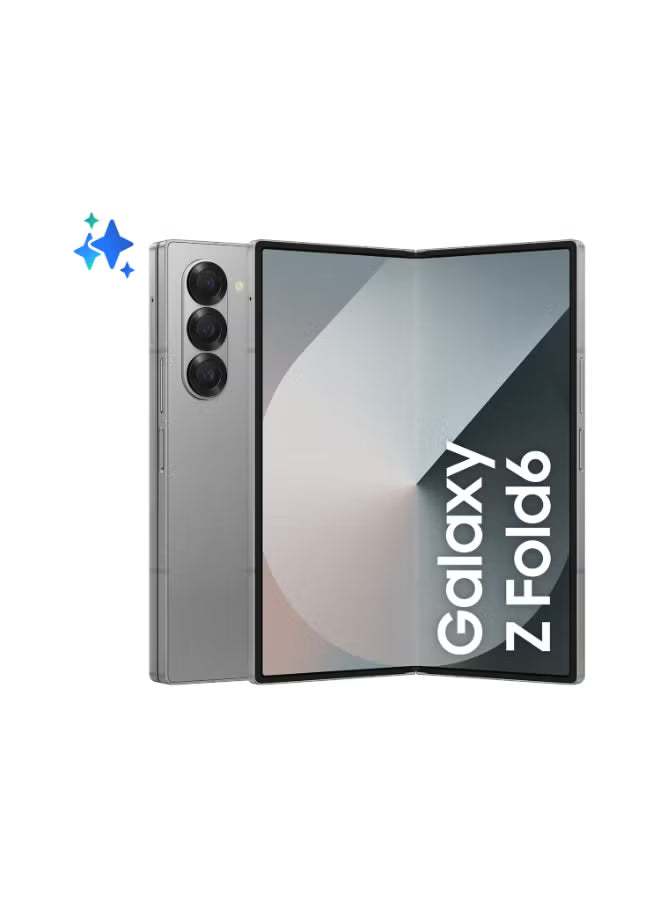 Galaxy Z Fold 6 5G Dual SIM Silver Shadow 12GB RAM 512GB - Middle East Version