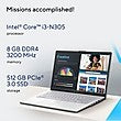 Asus Vivobook Go 15 E1504GA-NJ321WS Intel Core i3-N305 15.6 Inches Notebook Laptop (8GB/512GB SSD/Windows 11/Cool Silver/1.63 Kg)