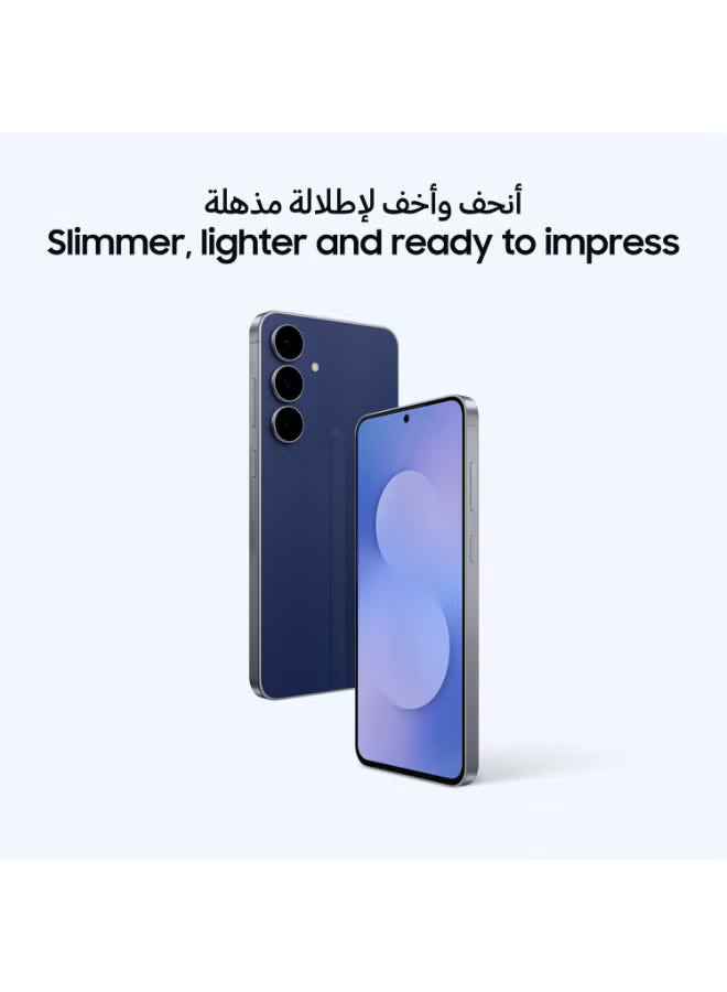هاتف Galaxy S25 FE AI ثنائي الشريحة 5G أبيض، ذاكرة وصول عشوائي 8 جيجابايت، سعة تخزين 256 جيجابايت - النسخة العالمية