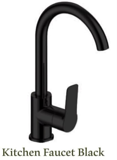 Matte Black Kitchen Faucet